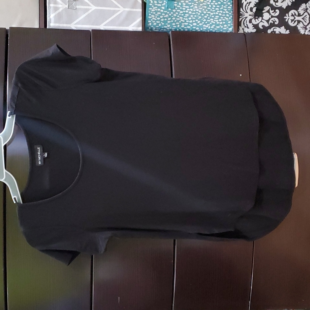 Black casual top